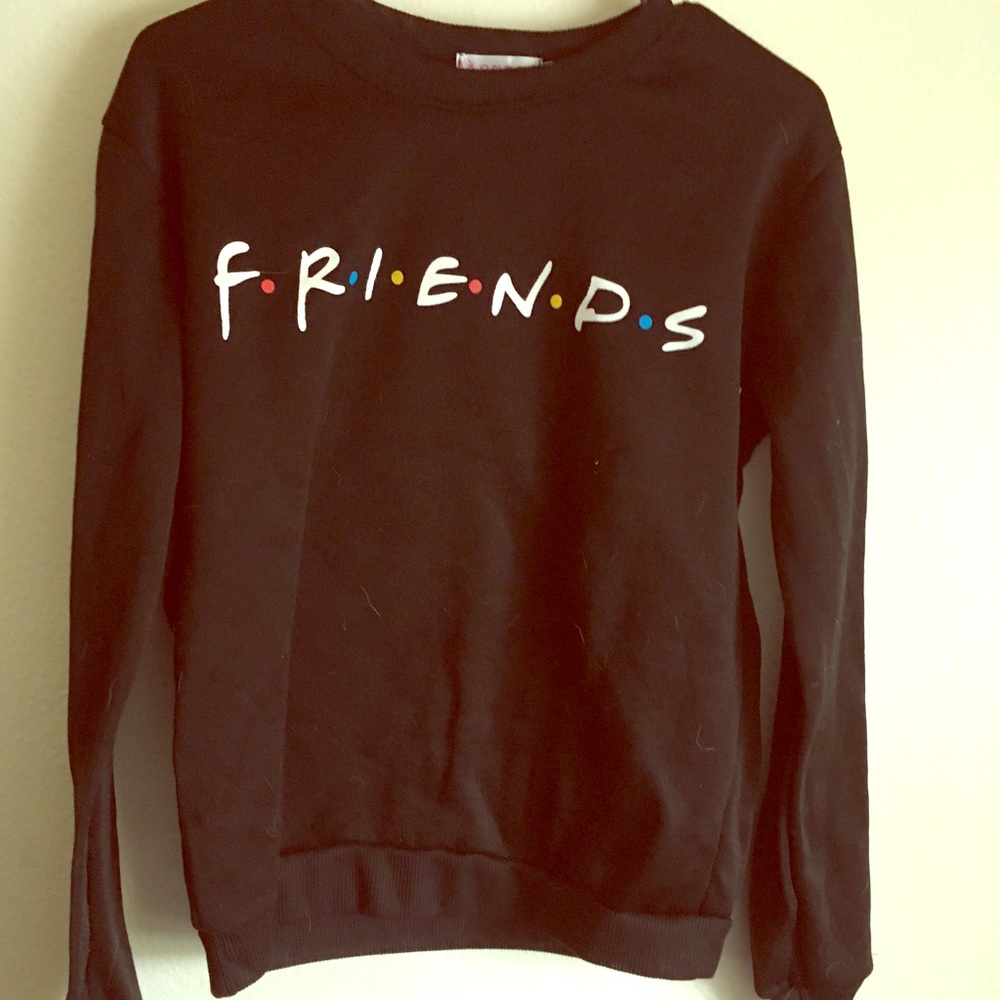 Black FRIENDS sweatshirt